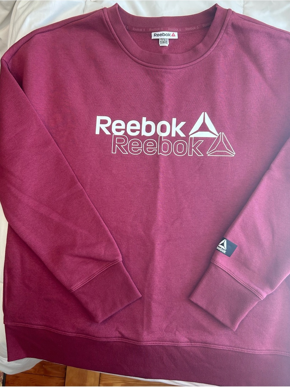 Reebok Men’s Crewneck Sweatshirt - Wine